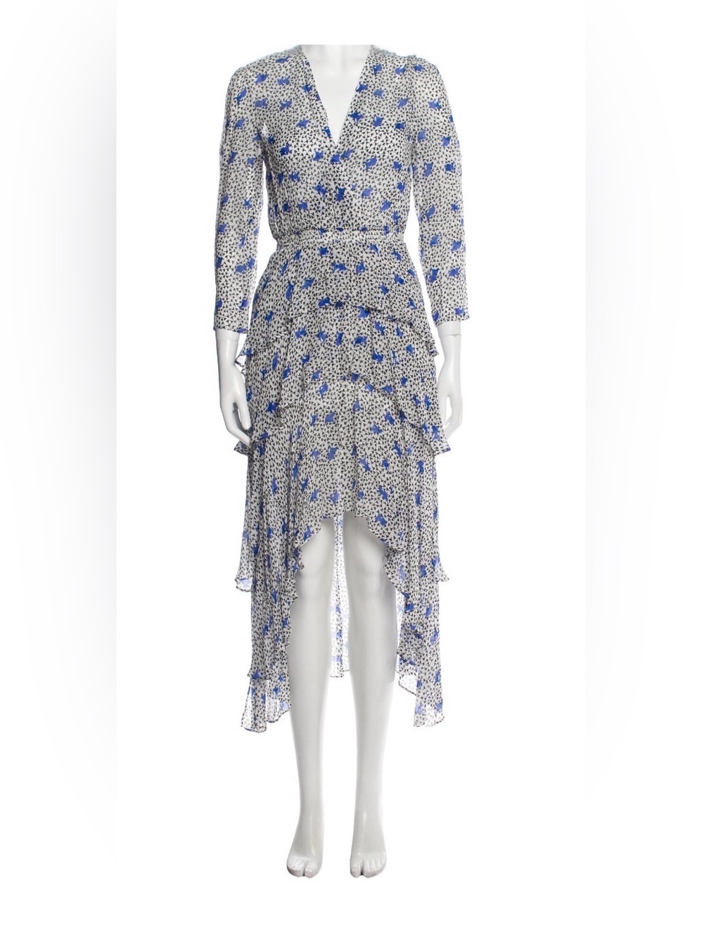 Maje Printed Dress Size XS
